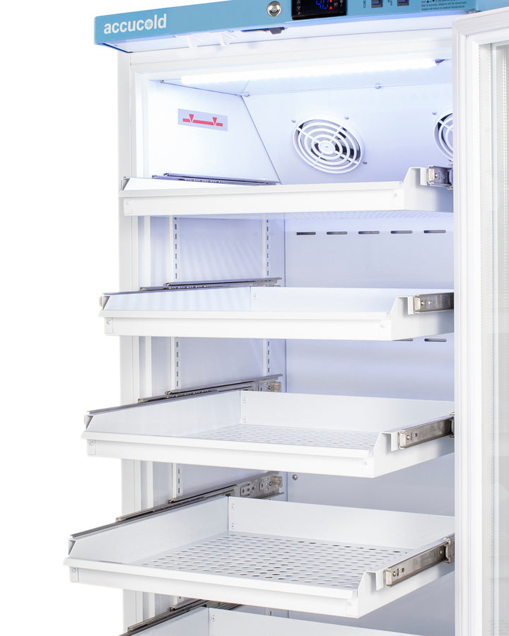Accucold Performance series Pharma-Vac 12 cu.ft. upright all-refrigerator, Left Hinge – ARS12PVDRLHD