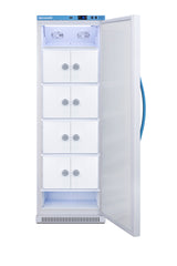 15 Cu.Ft. Upright Laboratory Refrigerator with Interior Lockers, Solid Door (Model ARS15MLLOCKER)