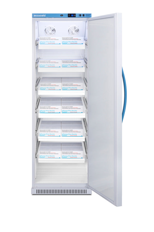 15 Cu.Ft. Upright Vaccine Refrigerator with Removable Drawers, Solid Door (Model ARS15PVDR) Main image