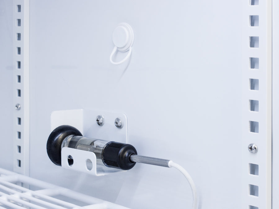 Accucold Performance series Pharma-Vac 15 cu.ft. upright all-refrigerator, Left Hinge – ARS15PVLHD - Prob Holder