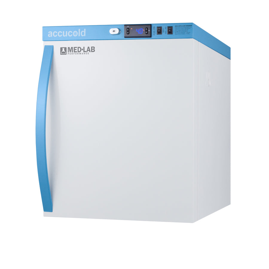 1 Cu.Ft. Compact Laboratory Refrigerator, Solid Door (Model ARS1ML)