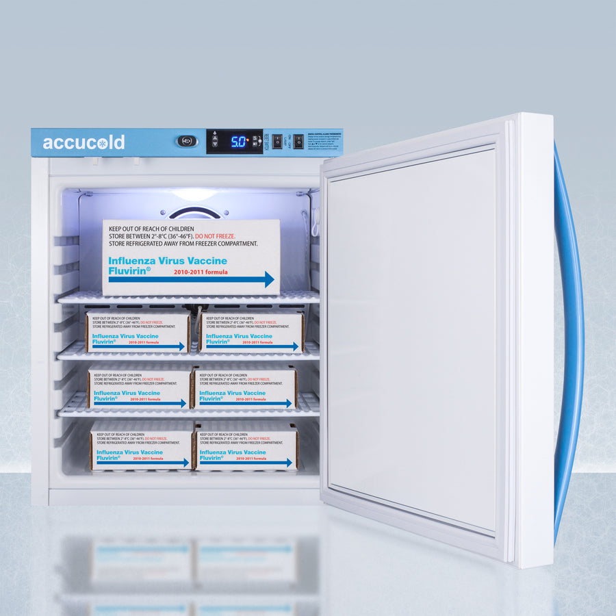 Healthcare all-refrigerator for vaccine storage with self-closing door and lock (Model ACR52GNSF456LHD) Secondary image