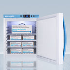 Accucold Healthcare all-refrigerator for vaccine storage with self-closing door and lock (Model ACR52GNSF456LHD)
