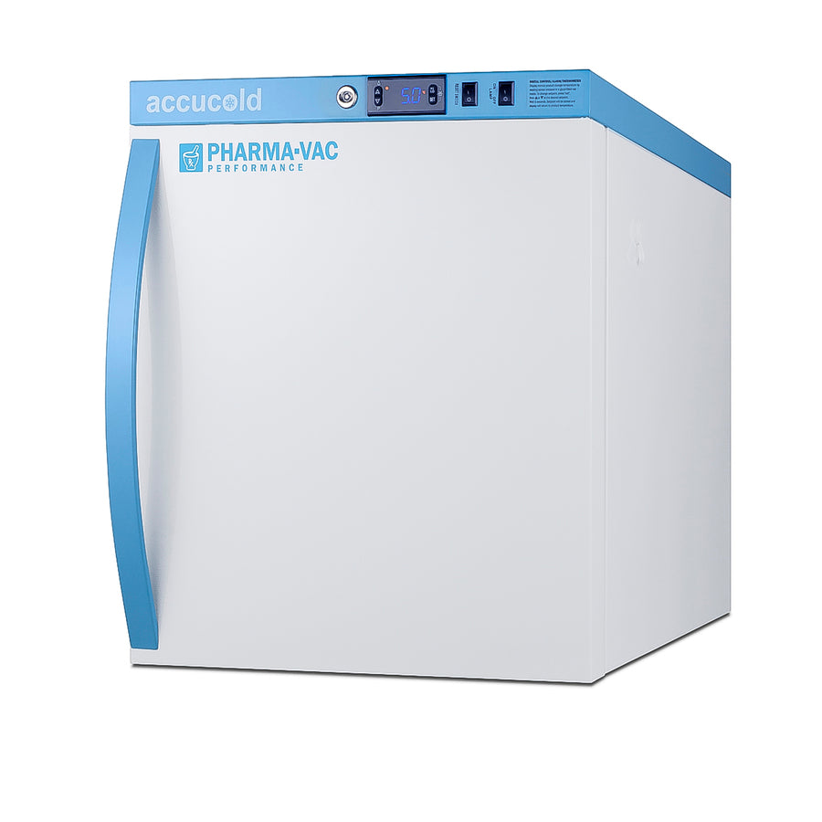 Pharma-Vac Performance Series compact all-refrigerator, Solid Door (Model ARS2PV) - Angle