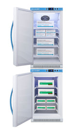 Accucold PHARMA-VAC Performance Series stacked combination of ARS32PVBIADA vaccine – ARS32PVBIADA-AFZ2PVBIADASTACKLHD