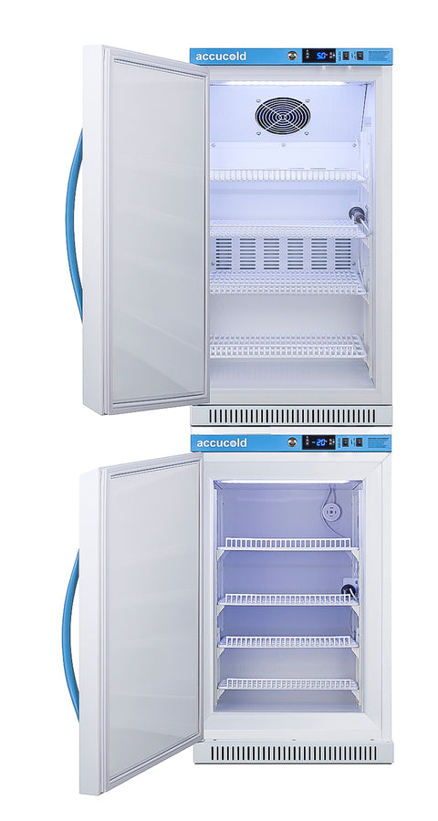 Accucold PHARMA-VAC Performance Series stacked combination of ARS32PVBIADA vaccine – ARS32PVBIADA-AFZ2PVBIADASTACKLHD