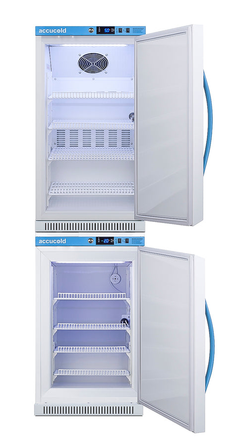 Accucold PHARMA-VAC Performance Series stacked combination of ARS32PVBIADA vaccine – ARS32PVBIADA-AFZ2PVBIADASTACK - Open