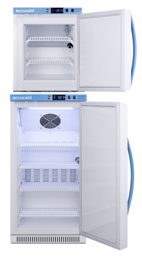 Accucold PHARMA-VAC Performance Series stacked combination of ARS32PVBIADA vaccine – ARS32PVBIADA-AFZ1PVSTACK