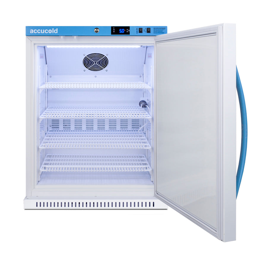 Accucold Performance series Pharma-Vac 6 cu.ft, Left Hinge – ARS62PVBIADADL2BLHD - Open