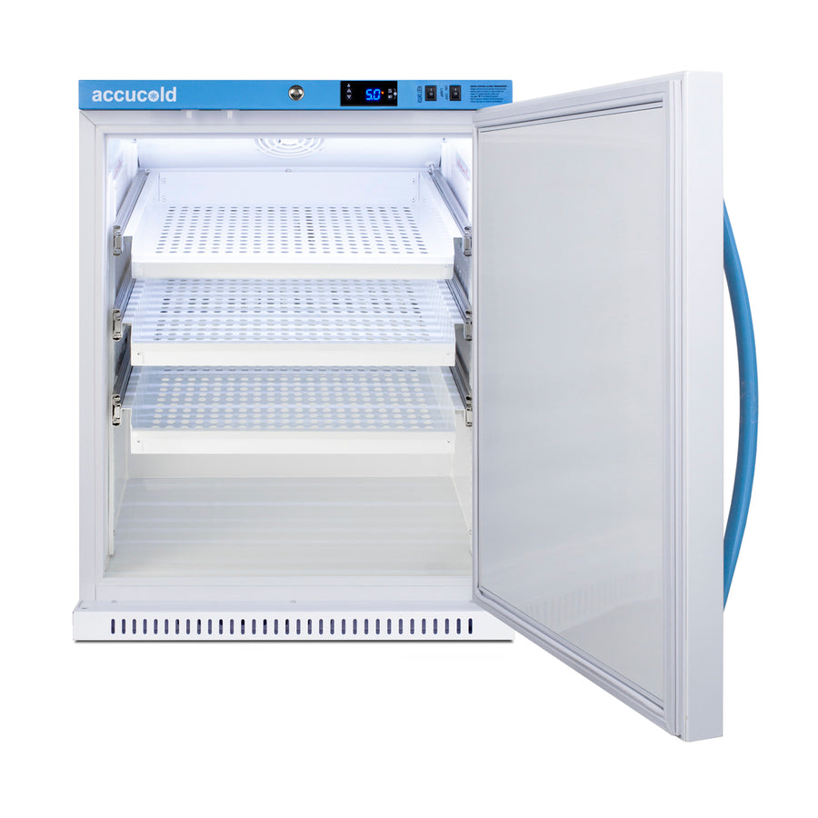 6 Cu.Ft. ADA Height Vaccine Refrigerator, with Removable Drawers, Solid Door, ADA (Model ARS62PVBIADADR) Secondary image