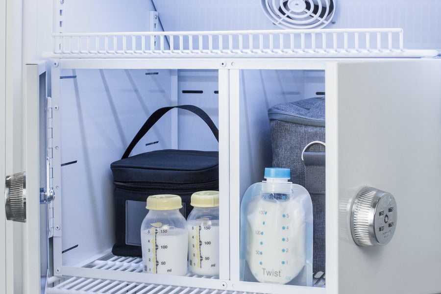 6 Cu.Ft. MOMCUBE Breast Milk Refrigerator - Locker Detail