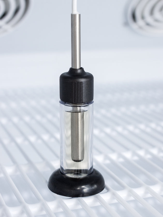 Accucold Stacked combination of ARS6PV all-refrigerator with antimicrobial silver-ion handle – ARS6PV-VT65MLSTACKMED2 - Probe