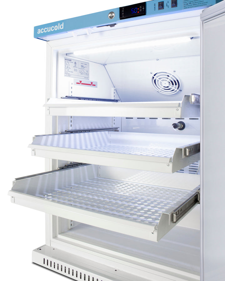 Accucold Performance series Pharma-Vac 6 cu.ft. freestanding ADA height, Left Hinge – ARS6PVDRLHD - Detail