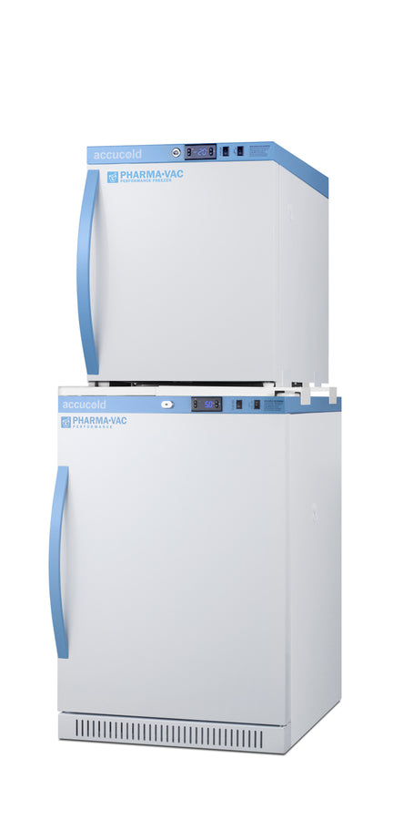Accucold PHARMA-VAC Performance Series stacked combination of ARS6PV vaccine – ARS6PV-AFZ1PVSTACK - Angle