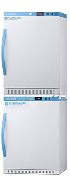 Accucold PHARMA-VAC Performance Series stacked combination of ARS6PV vaccine – ARS6PV-AFZ5PVBIADASTACK - Angle