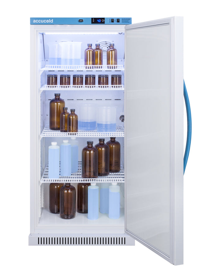 8 Cu.Ft. Upright Laboratory Refrigerator, Solid Door (Model ARS8ML) - Full Main image