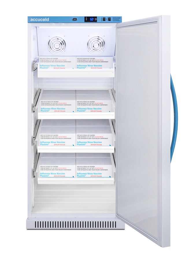 8 Cu.Ft. Upright Vaccine Refrigerator with Removable Drawers, Solid Door (Model ARS8PVDR) Main image