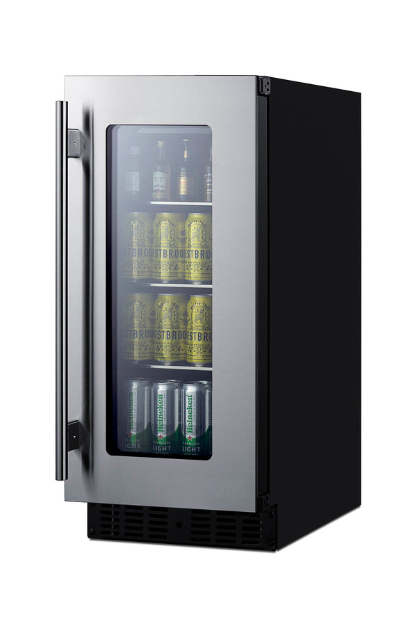 18" deep 15" wide undercounter ADA height beverage center (Model ASDG1521)