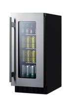 18" deep 15" wide undercounter ADA height beverage center (Model ASDG1521)