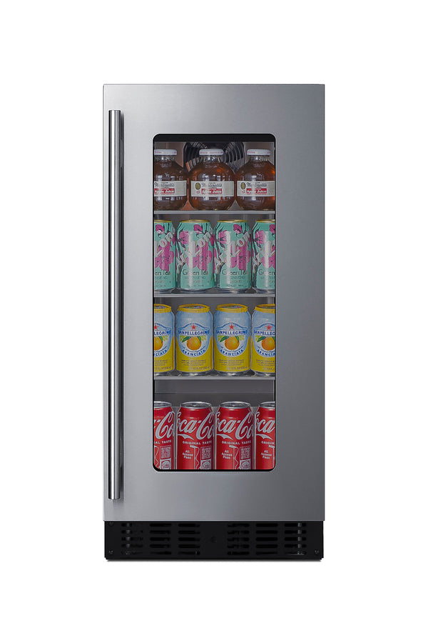 18" deep 15" wide undercounter ADA height beverage center (Model ASDG1521)