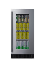 18" deep 15" wide undercounter ADA height beverage center (Model ASDG1521)