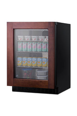 18" deep 24" wide undercounter ADA height beverage center (Model ASDG2411PNR)