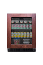 18" deep 24" wide undercounter ADA height beverage center (Model ASDG2411PNR)