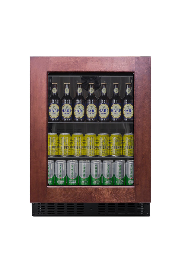 18" deep 24" wide undercounter ADA height beverage center (Model ASDG2411PNR)
