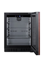 18" deep 24" wide undercounter ADA height beverage center (Model ASDG2411PNR)