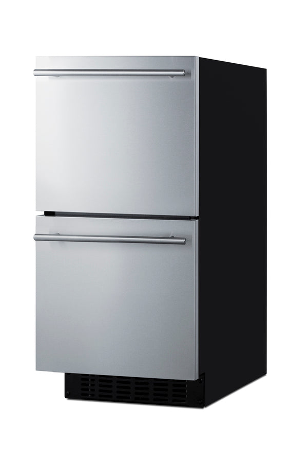 18" Deep 15" Wide Undercounter Ada Height Drawer Refrigerator Secondary image