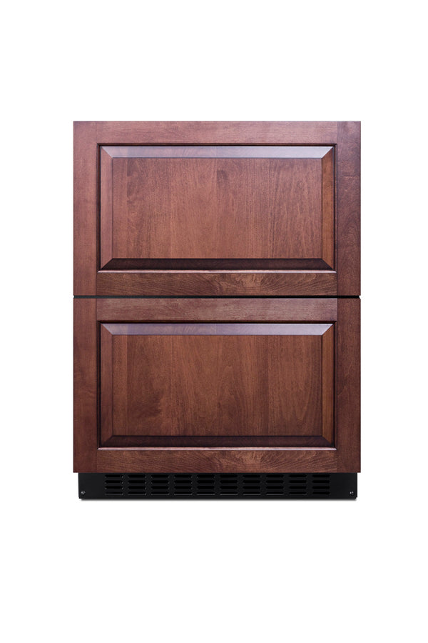 Accucold Panel Ready — 18" deep 24" wide undercounter ADA height drawer refrigerator