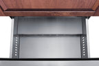 Accucold Panel Ready — 18" deep 24" wide undercounter ADA height drawer refrigerator