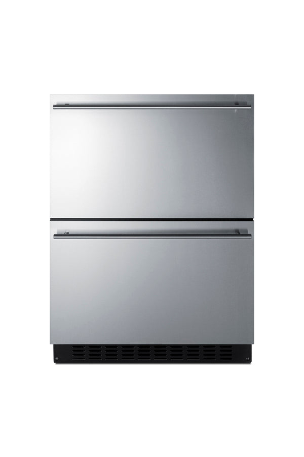 18" deep 24" wide undercounter ADA height drawer refrigerator