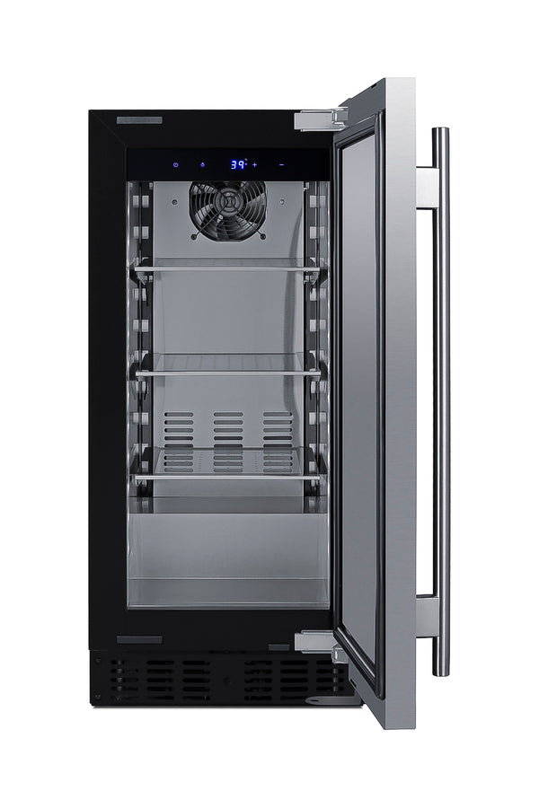18" deep 15" wide undercounter ADA height all-refrigerator (Model ASDS1523LHD)