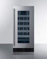 18" deep 15" wide undercounter ADA height wine cellar (Model ASDW1522)