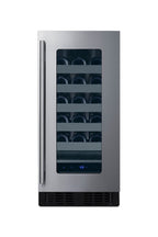 18" deep 15" wide undercounter ADA height wine cellar (Model ASDW1522)