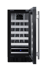 18" deep 15" wide undercounter ADA height wine cellar (Model ASDW1522)