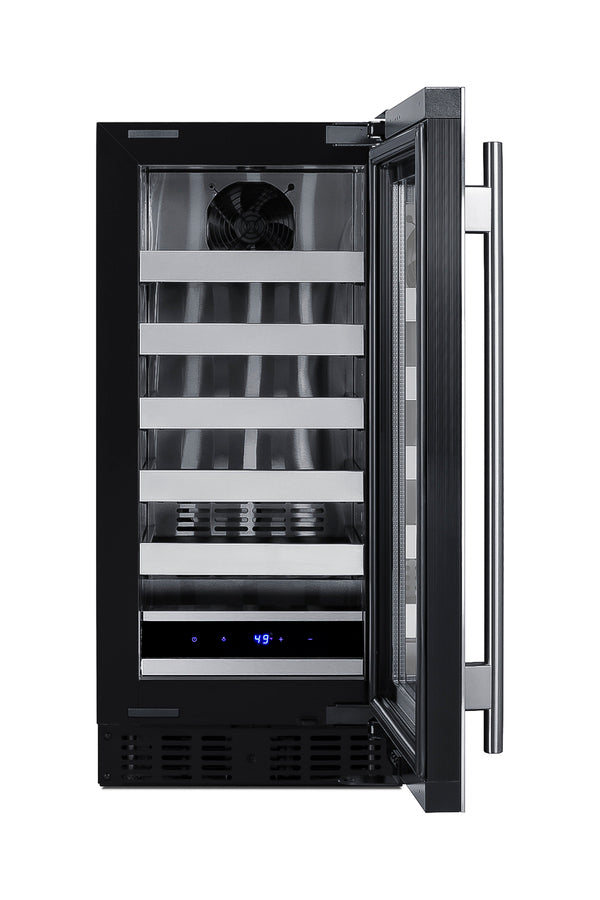 18" deep 15" wide undercounter ADA height wine cellar (Model ASDW1522)