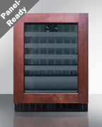 18" deep 24" wide undercounter ADA height wine cellar (Model ASDW2412PNR)