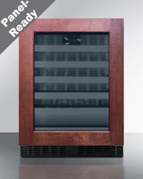 18" deep 24" wide undercounter ADA height wine cellar (Model ASDW2412PNR)