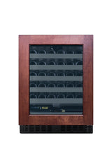18" deep 24" wide undercounter ADA height wine cellar (Model ASDW2412PNR)
