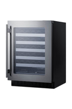 Accucold 18" deep 24" wide undercounter ADA height wine cellar (Model ASDW2412LHD)