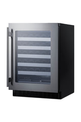 Accucold 18" deep 24" wide undercounter ADA height wine cellar (Model ASDW2412LHD)
