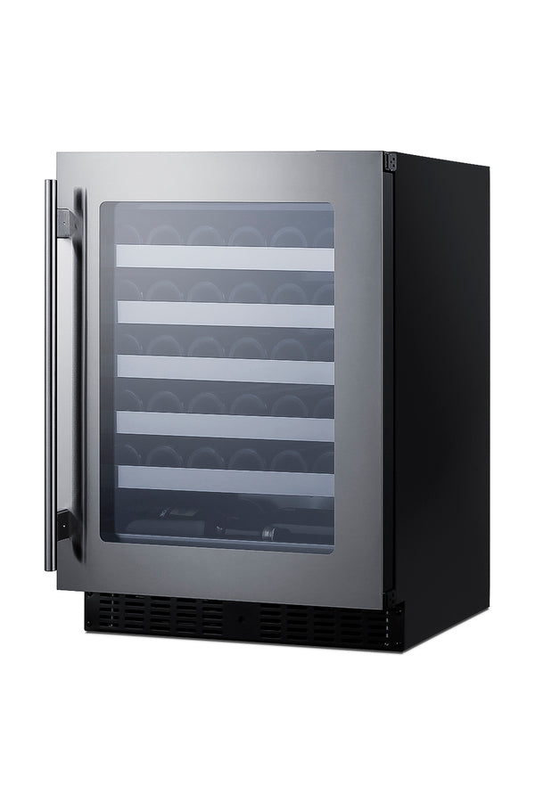 Accucold 18" deep 24" wide undercounter ADA height wine cellar (Model ASDW2412LHD)