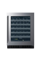Accucold 18" deep 24" wide undercounter ADA height wine cellar (Model ASDW2412LHD)