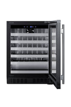 Accucold 18" deep 24" wide undercounter ADA height wine cellar (Model ASDW2412LHD)