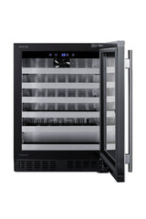 Accucold 18" deep 24" wide undercounter ADA height wine cellar (Model ASDW2412LHD)