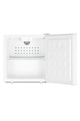 Accucold Compact 1.7 cu.ft. all-refrigerator in white designed to serve as, Left Hinge – AZAR2WLHD - Open