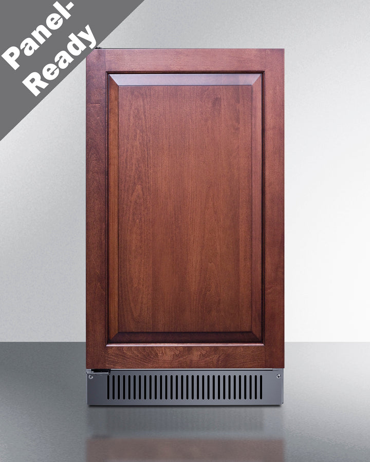 18" wide clear icemaker in ADA height, ADA (Model BIM182ADAIFLHD) - Front PR