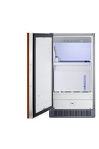 Accucold 18" wide clear icemaker in ADA height, ADA (Model BIM182ADAIFLHD)